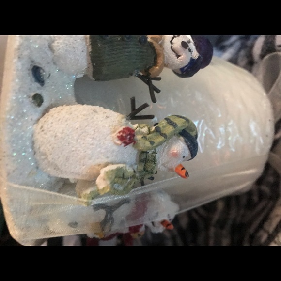 Snowman Candle and Metal Decoration Duo - Picture 9 of 9